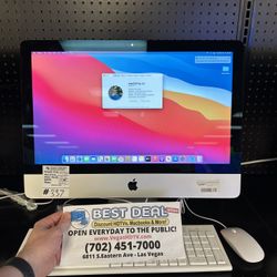 Apple 21.5” iMac - 2.3 Dual Core i5 - 8GB of RAM - 1TB SSD - 2017