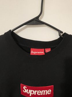 Supreme Box Logo Crewneck Size M (Black) for Sale in Yonkers, NY
