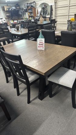 Dining set w/bench