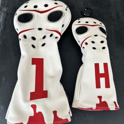 Hockey Mask Driver Hybrid Head Covers