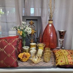 Red Style Home Decoration