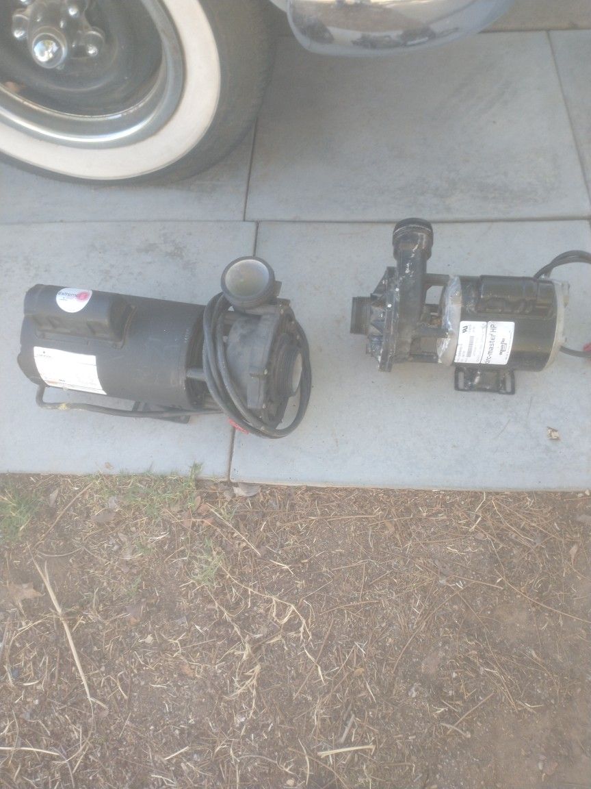 Two Spa Pumps