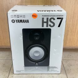 YAMAHA HS7 POWERED STUDIO MONITOR SPEAKER.