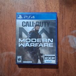 Call Of Duty Modern Warfare Ps4