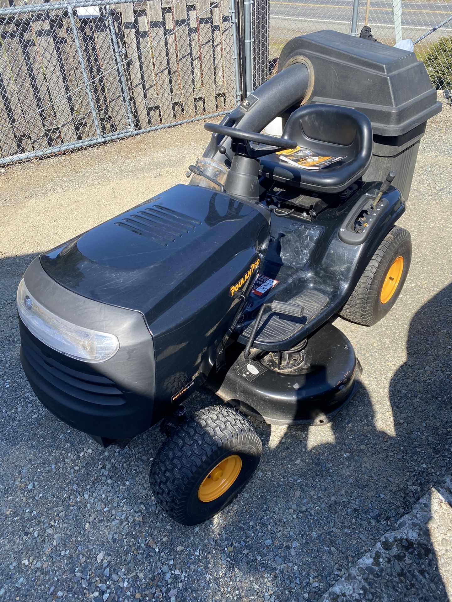 Poulan Pro 42” riding mower for Sale in Bonney Lake, WA OfferUp