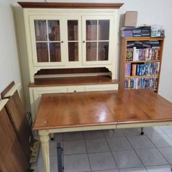 Ethan Allen Dining Room Set With China Cabinet