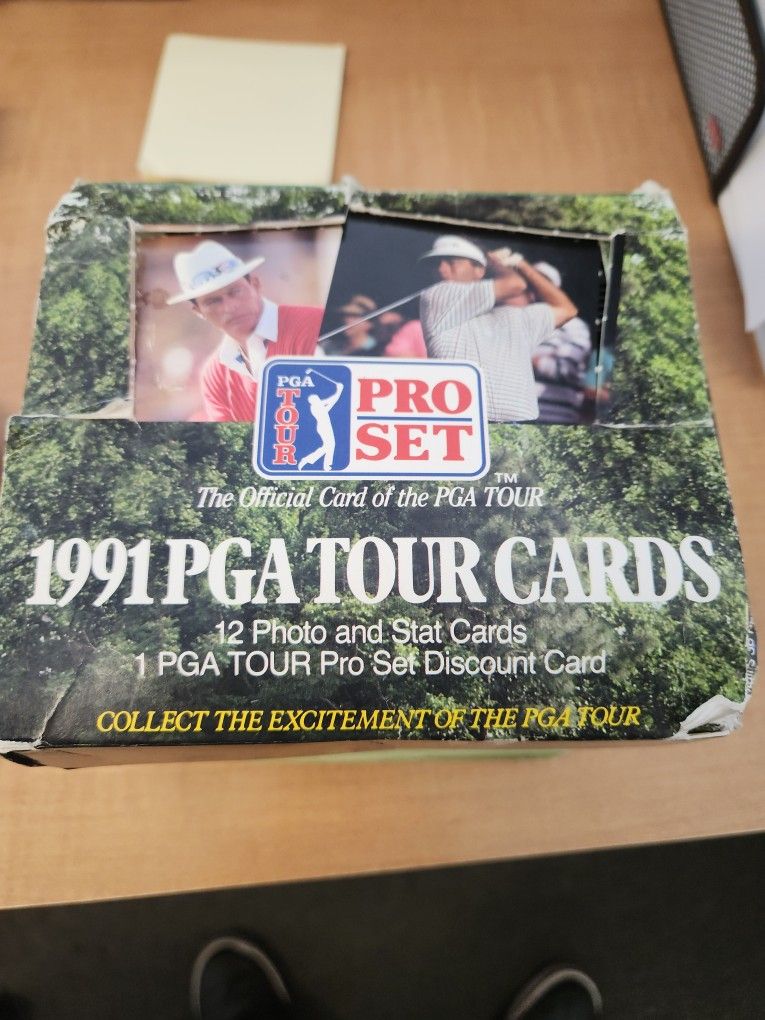 1991 GOLF PGA TOUR BOOSTER BOX