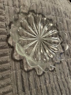 Glass platter
