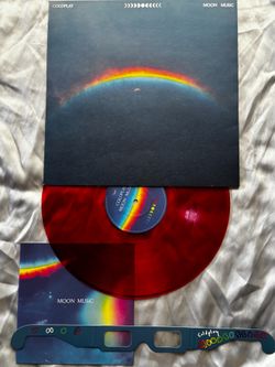 Cold Play “Moon Music” Red Vinyl