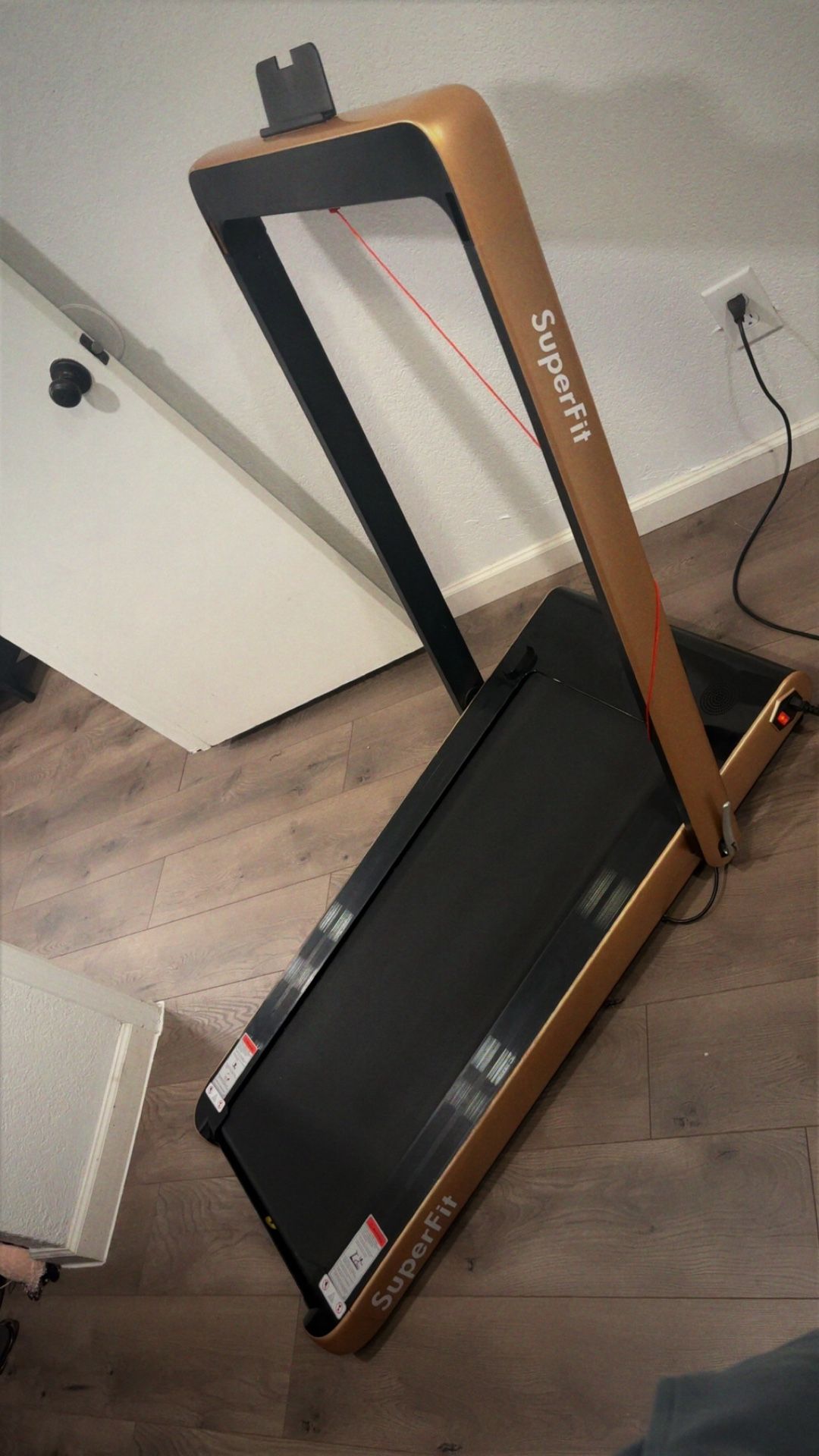 SuperFit 2-1 Fold Under Desk Treadmill