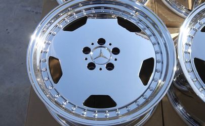 Chrome Alloy Wheel Rim Mercedes
