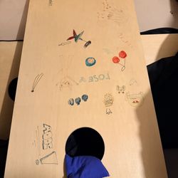 GoSports: 4'x2' Regulation Size Wooden Cornhole Boards Set