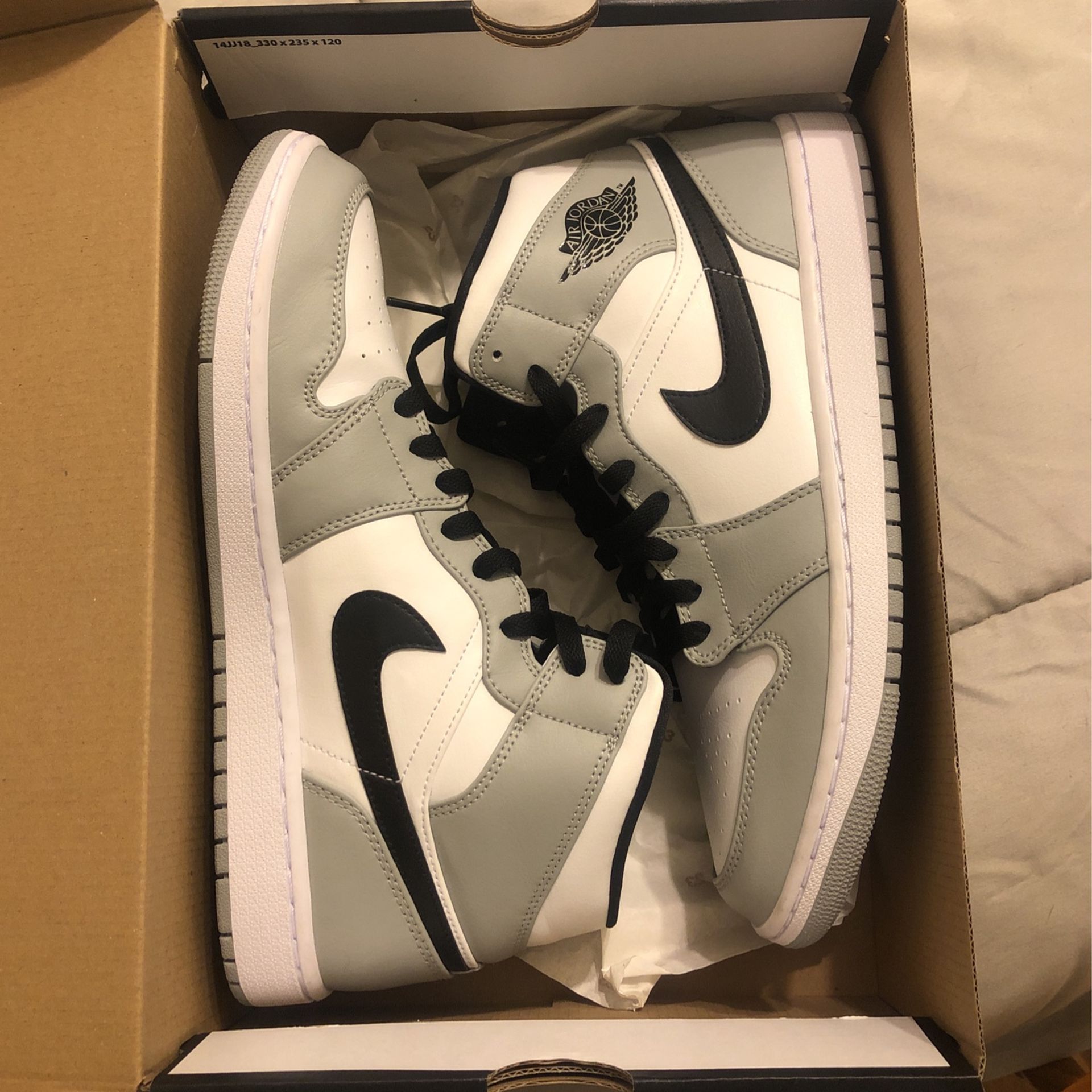 Jordan 1 Smoke Grey Mid