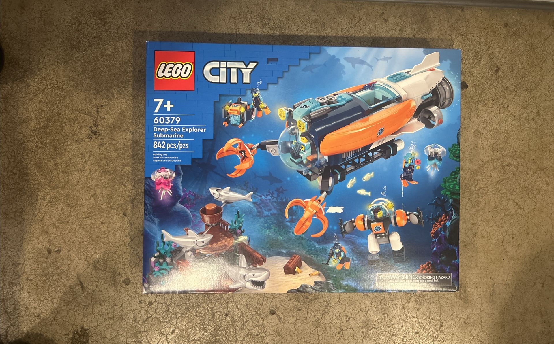 60379 Lego Deep sea Explorer Submarine 842pcs 7+