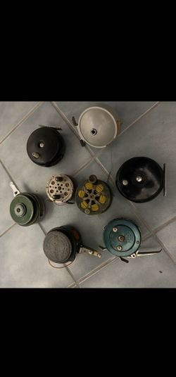 8 Vintage Fly Fishing Reels 