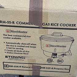 Rice Master 55-R Commercial Gas Rice Cooker