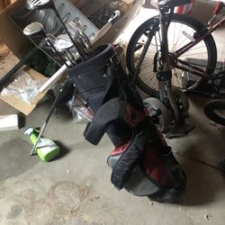 Golf Clubs And Bag
