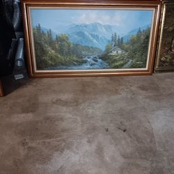 Beautiful decorative landscape paintings.