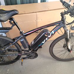27.5" Electric Mountain Bike - used, extra parts