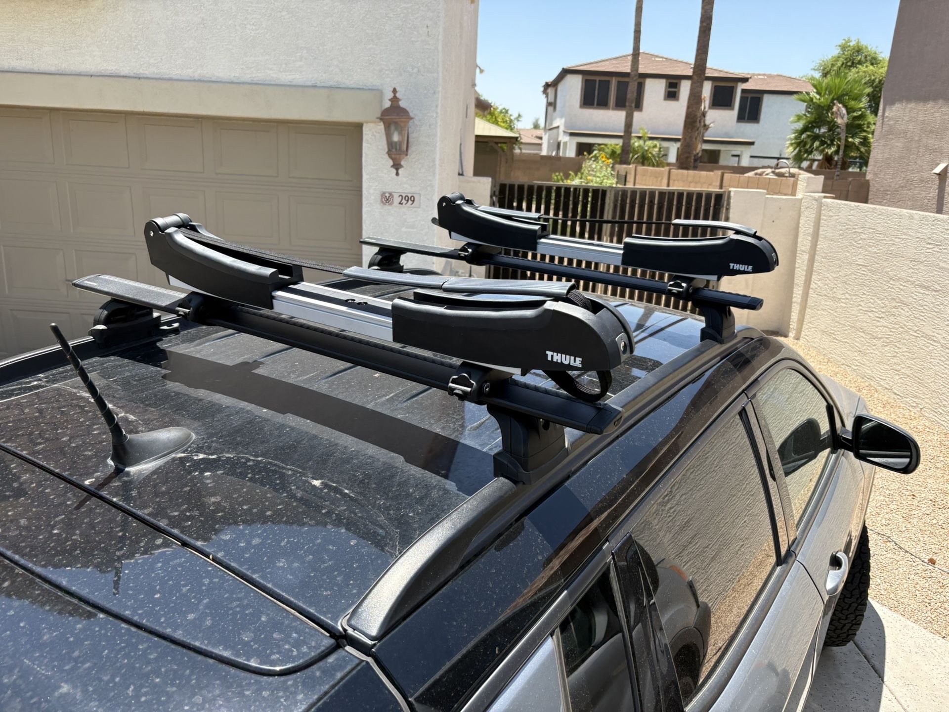 Surfboard Rack Thule Multipurpose Rack 2020 Mazda Thule Mazda Roof