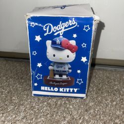 Hello Kitty 2014 Dodgers Bobble head 