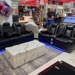 Led Power Recliners , Loveseats , Leather Sofas , Same Day Delivery 🚚 