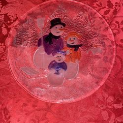 HOLIDAY SERVING PLATE