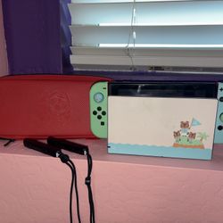 Animal Crossing Themed Nintendo Switch 