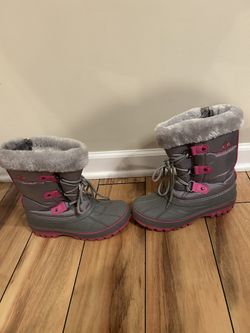 Dream Pair Girls Winter Snow Boots