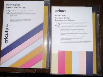New Cricut Insert Cards. Pick Up. $5 Each Or Both For $10. Read Description 