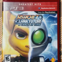 Ratchet & Clank Future: A Crack in Time - Sony PlayStation 3 PS3 - CIB Tested