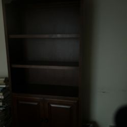 Shelf W/ Storage Space 