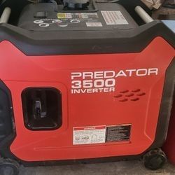 Generator. 3500 Predator $520