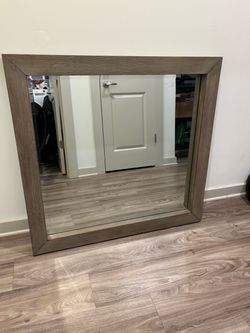 Large Framed Mirror