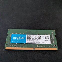 4 GB DDR4 LAPTOP RAM 2400 MHZ