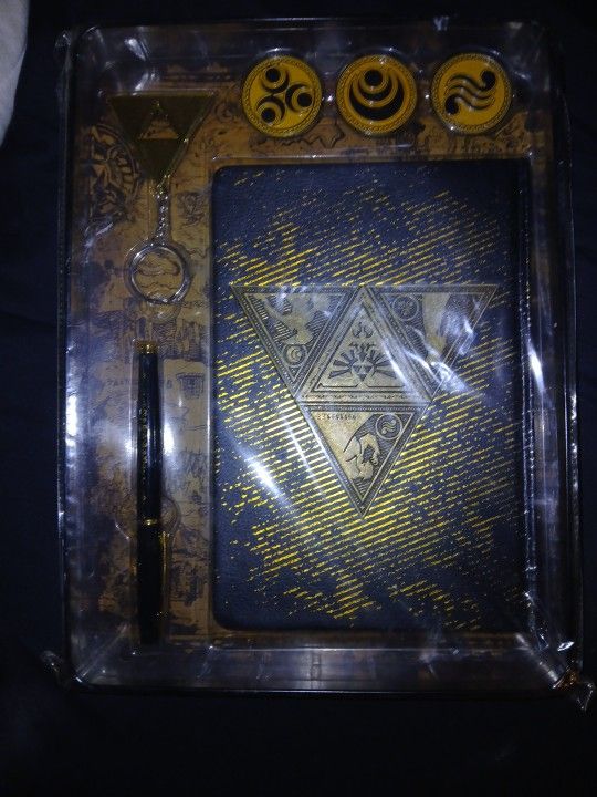 Zelda Notebookwith Pen,key Chain,and Comes In A Tin ....brand New