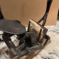Antique Small Printing Press