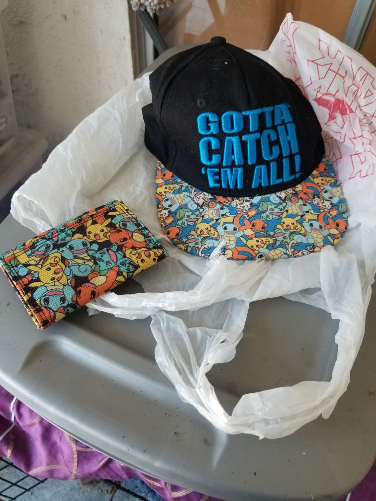 Pokemon snap back adults and wallet