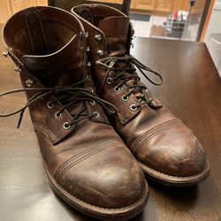 Red Wing Iron Ranger Boots - Size 10 D