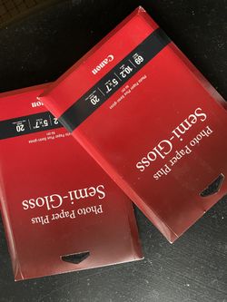 Canon Semi gloss light sensitive paper
