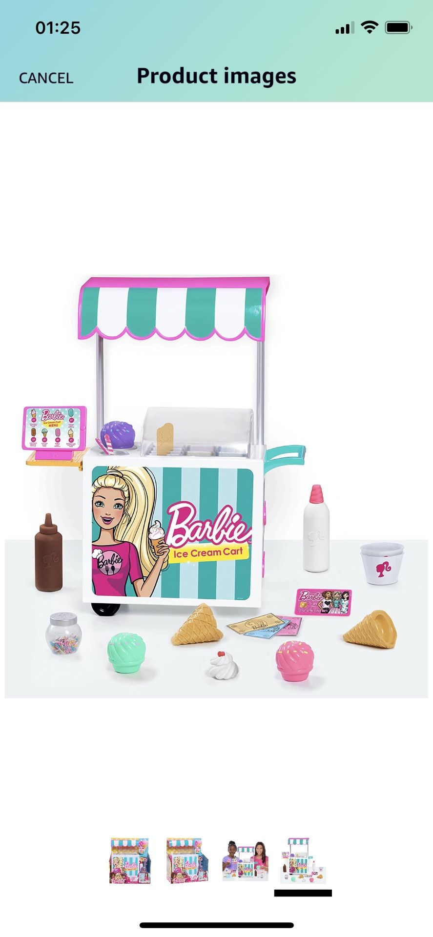 Barbie Ice Cream cart set for Sale in Hollywood FL OfferUp