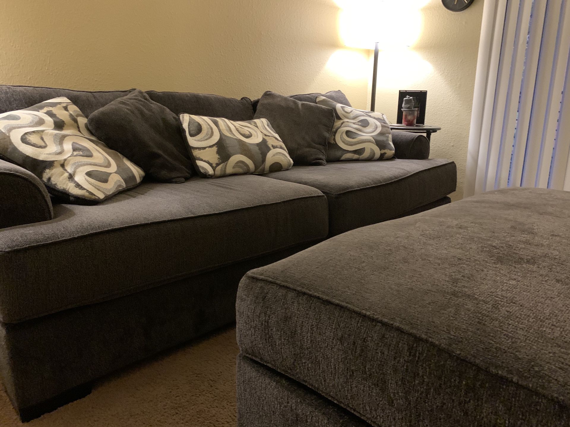 3 seater Couch and Ottoman Beck’s Sofa