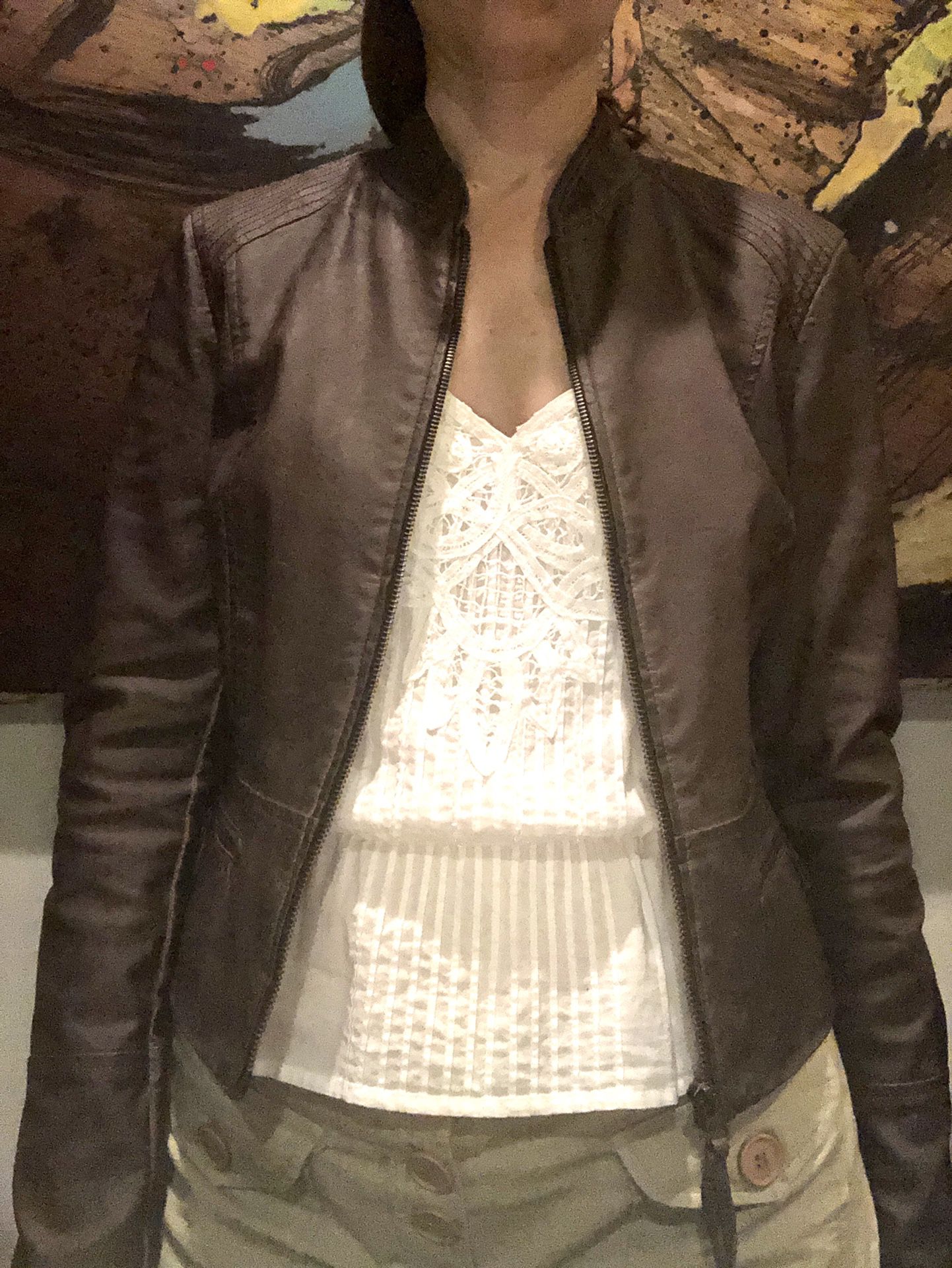 Dara Vegan Leather Jacket