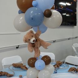 🐻✨ Custom Baby Shower Balloon Centerpieces – $30 Each! ✨🐻
