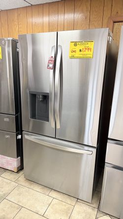PRICE NEGOTIABLE ON ALL THREE DOOR AND FOUR-DOOR REFRIGERATORS