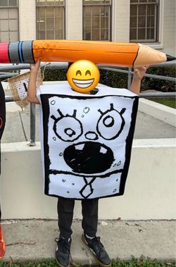 Kids DoodleBob Costume- SpongeBob SquarePants