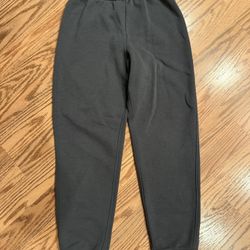Boys Gray Fleece Pants Size 8