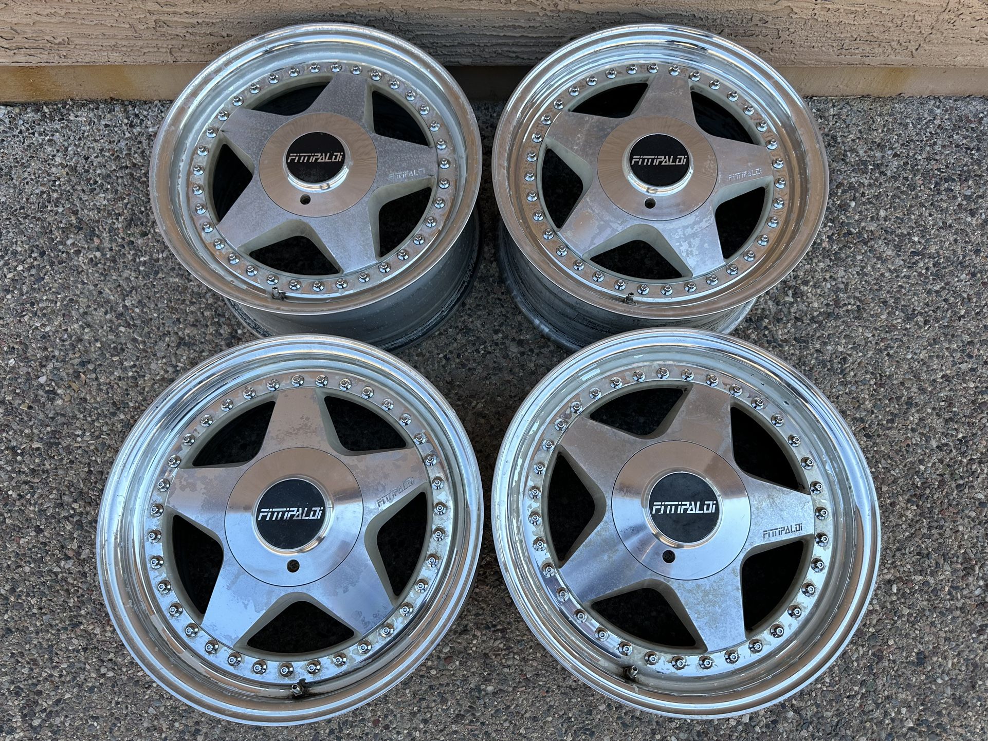OZ Fittipaldi “fittistar” wheels - 16x7.5 et32 - 5x114.3
