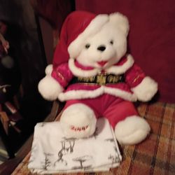 2000 Holiday Cuddly Bear