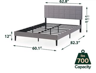 Bed frame queen size
